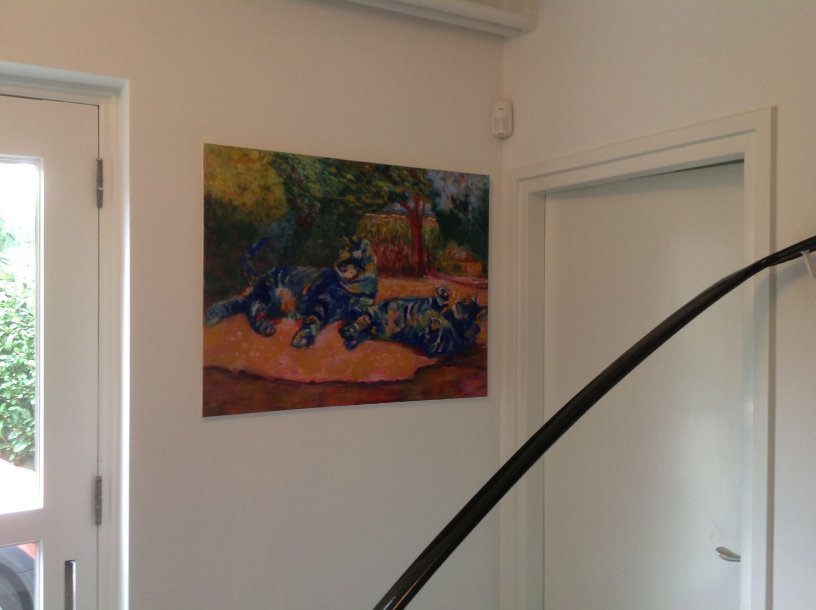katten geinspireerd door Pierre Bonnard